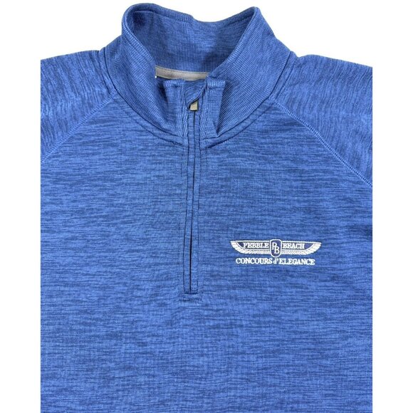 Pebble Beach Concours D’Elegance 1/4 Zip Pullover Mens Size XL Under Armour - Picture 1 of 13